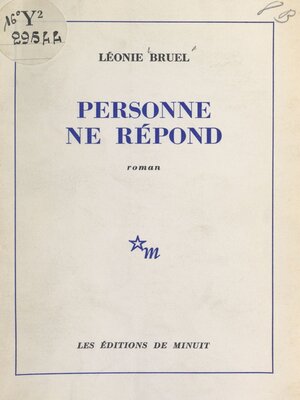 cover image of Personne ne répond